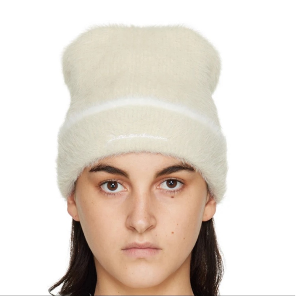 Beige Jacquemus Beanie